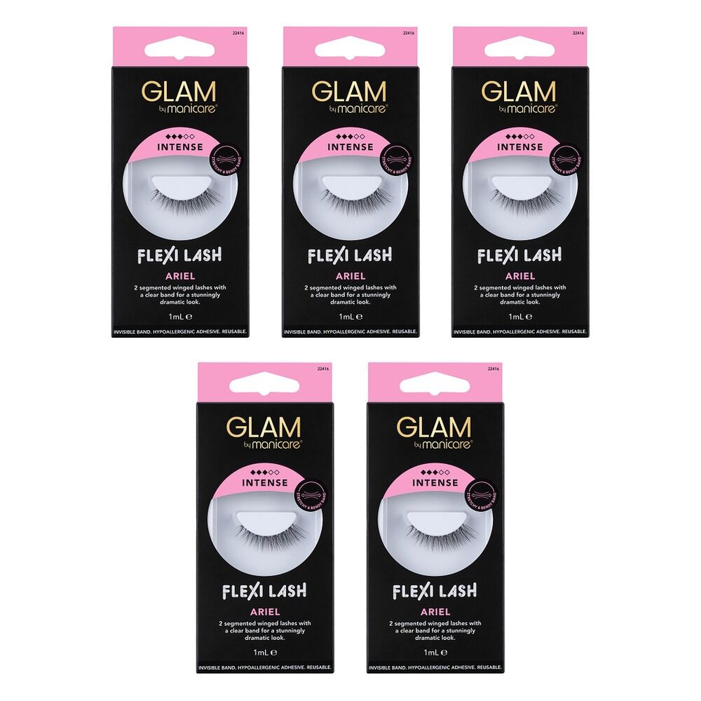 Glam by Manicare Flexi Lash Ariel Pack of 5
