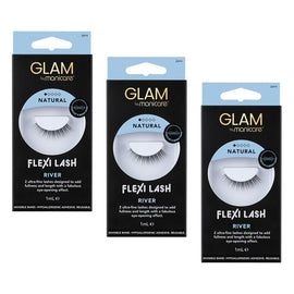 Glam by Manicare Flexi Lash River Pack of 3