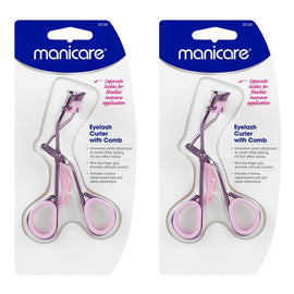 Manicare Eyelash Curler with Comb Pack of 2