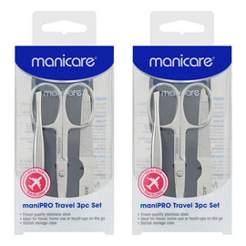 Manicare ManiPRO Travel 3 Piece Set Pack of 2