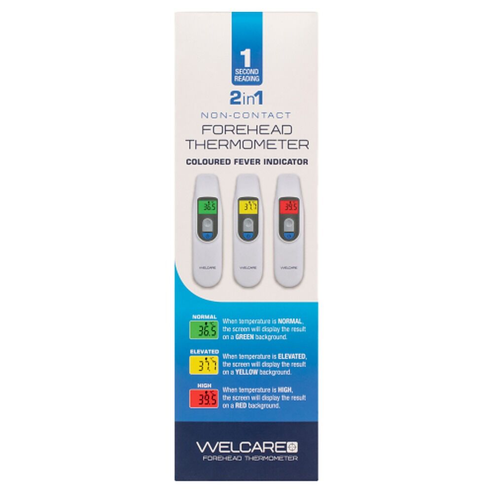 Welcare 2in1 Forehead and Object Detection Thermometer WFT200