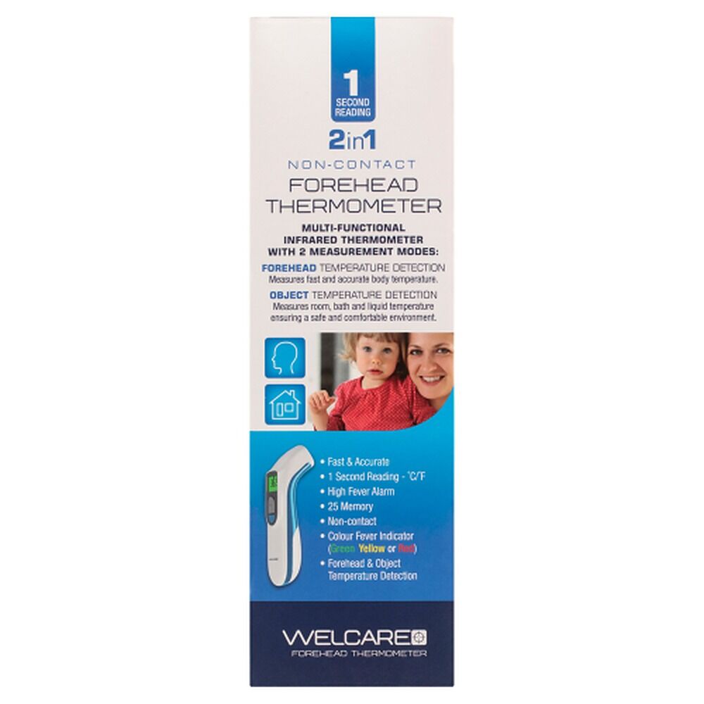 Welcare 2in1 Forehead and Object Detection Thermometer WFT200