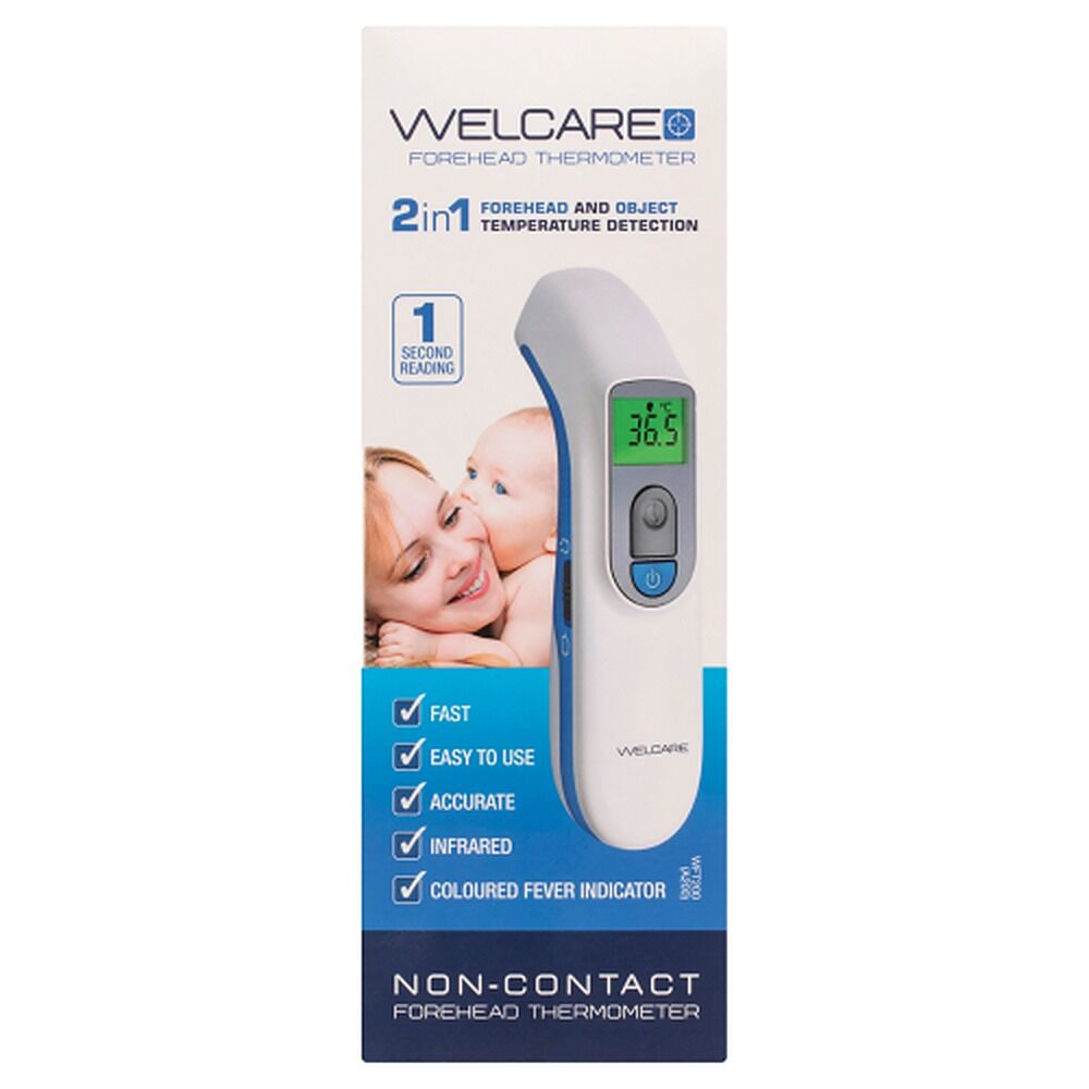 Welcare 2in1 Forehead and Object Detection Thermometer WFT200