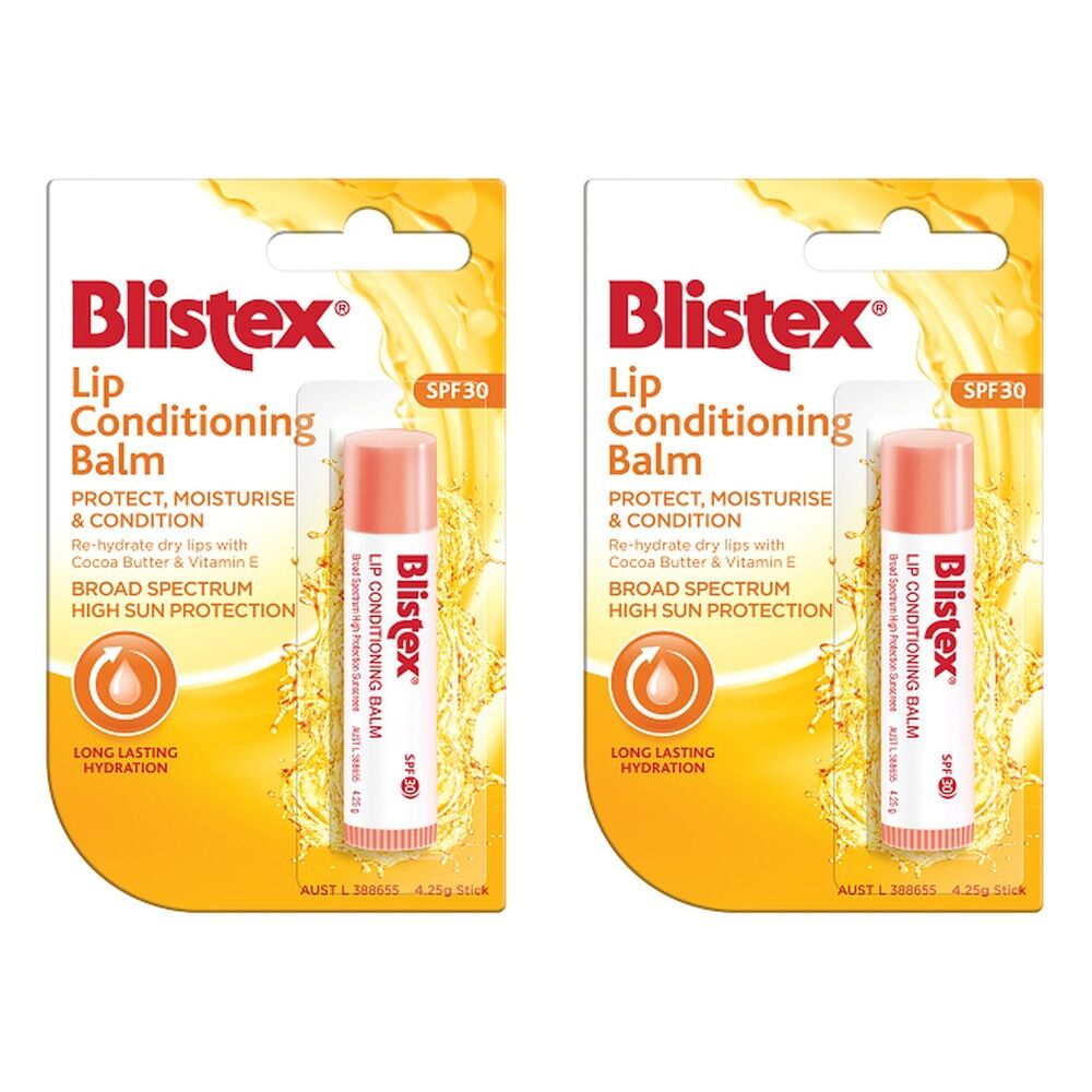 Blistex Lip Conditioning Balm SPF30 4.25g Pack of 2