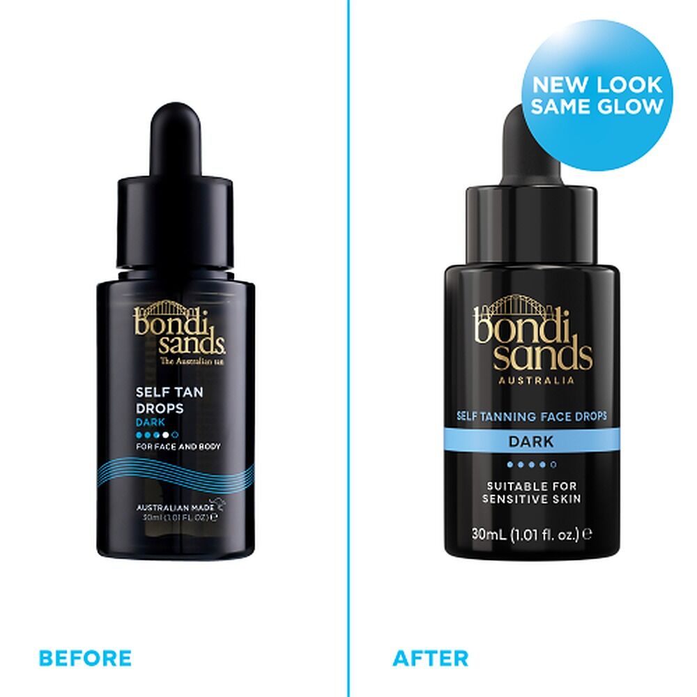 Bondi Sands Self Tan Face & Body Drops Dark 30mL