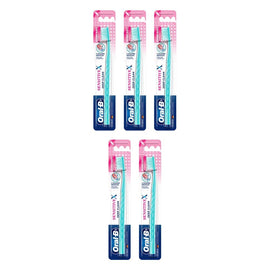Oral-B SensitiveX Deep Clean Ultra Soft Toothbrush x 6 Bundle of 5