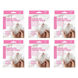 New Beginnings Aqua Gel Breast Pads 8 Pack Bundle of 6