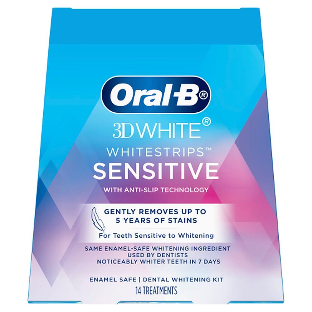 Oral-B 3D White Whitestrips Sensitive 14 Pack