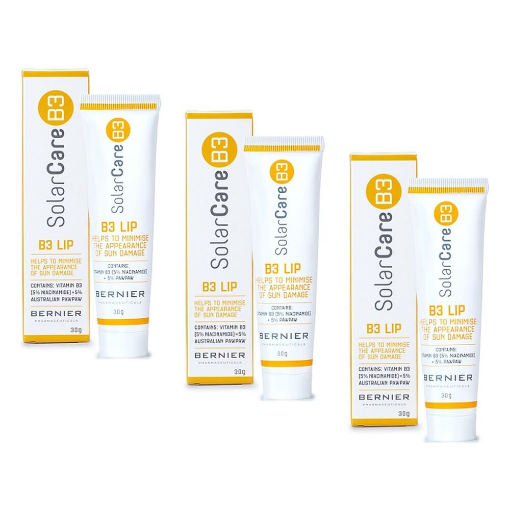 SolarCare B3 Lip Ointment 30g Pack of 3