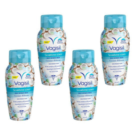 Vagisil Scentsitive Scents Coconut Hibiscus Intimate Wash 240mL Pack of 4