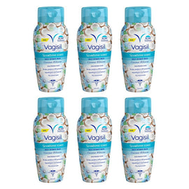 Vagisil Scentsitive Scents Coconut Hibiscus Intimate Wash 240mL Pack of 6