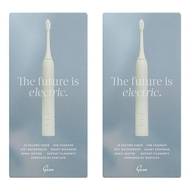 GEM Electric Toothbrush Mint Pack of 2