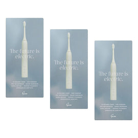 GEM Electric Toothbrush Mint Pack of 3