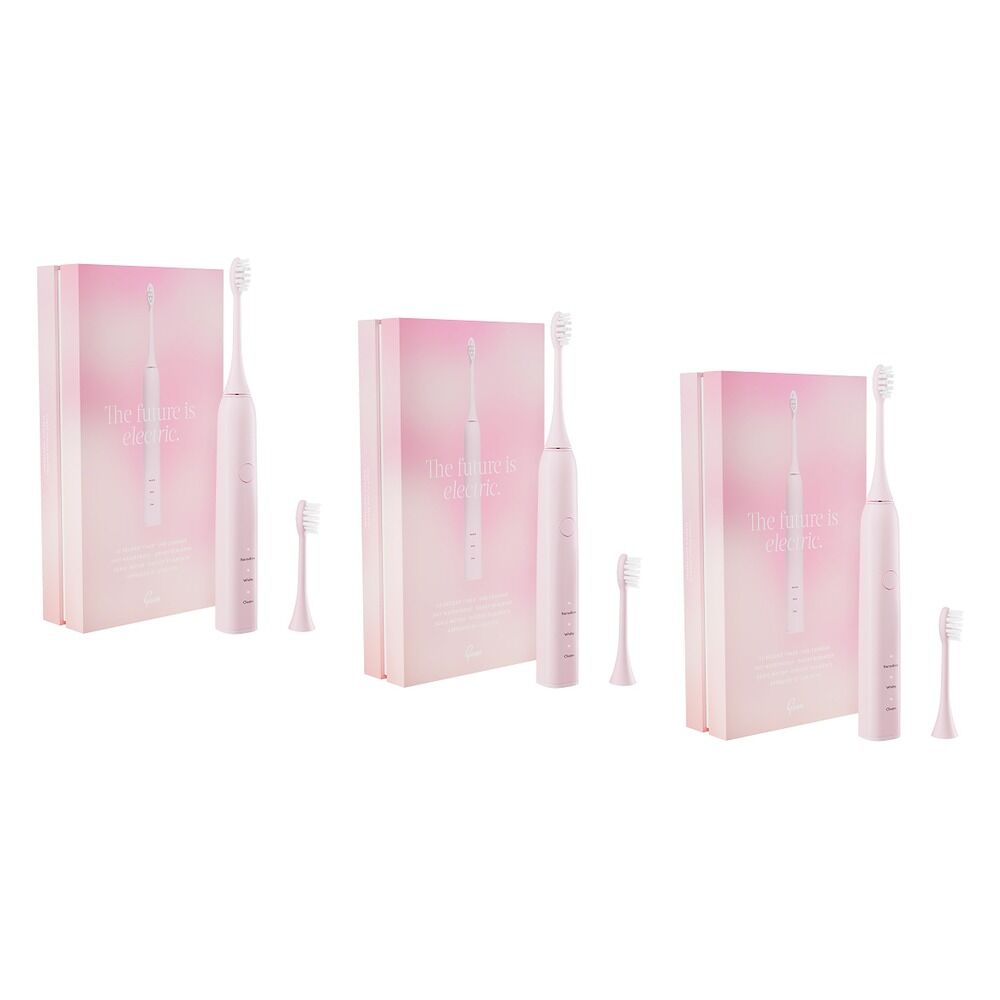GEM Electric Toothbrush Coconut Pack of 3