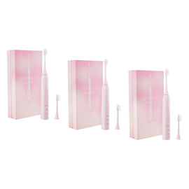 GEM Electric Toothbrush Coconut Pack of 3