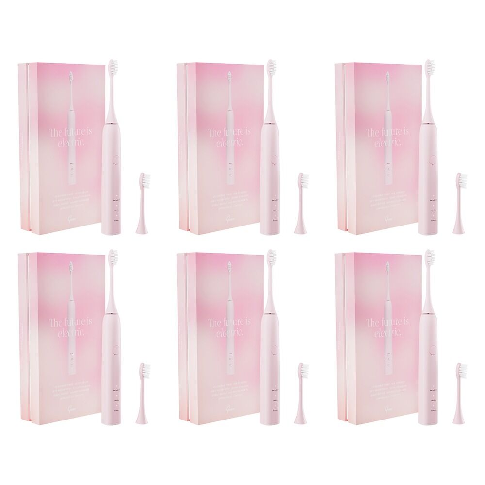 GEM Electric Toothbrush Coconut Pack of 6