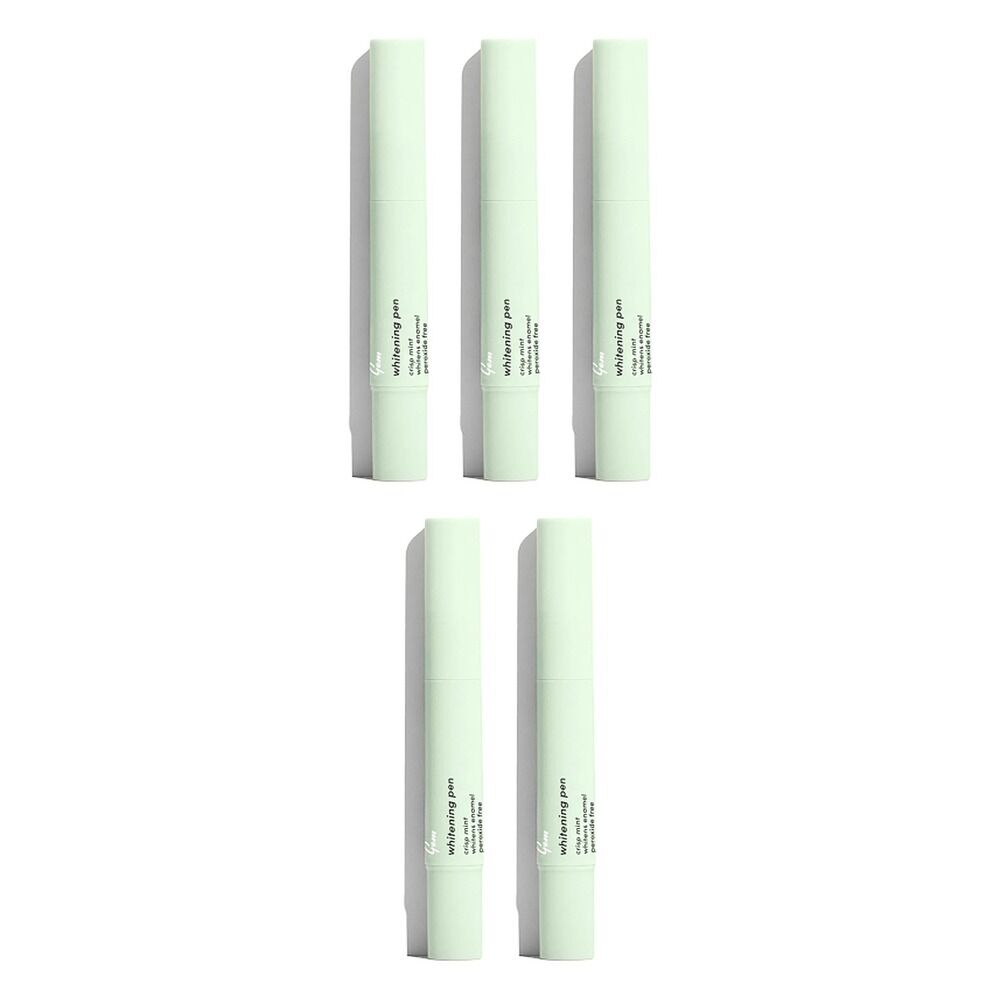 GEM Whitening Pen Crisp Mint 4mL x 6 Bundle of 5