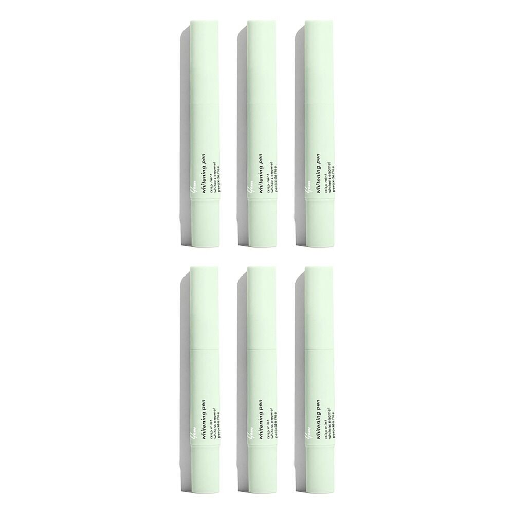 GEM Whitening Pen Crisp Mint 4mL x 6 Bundle of 6