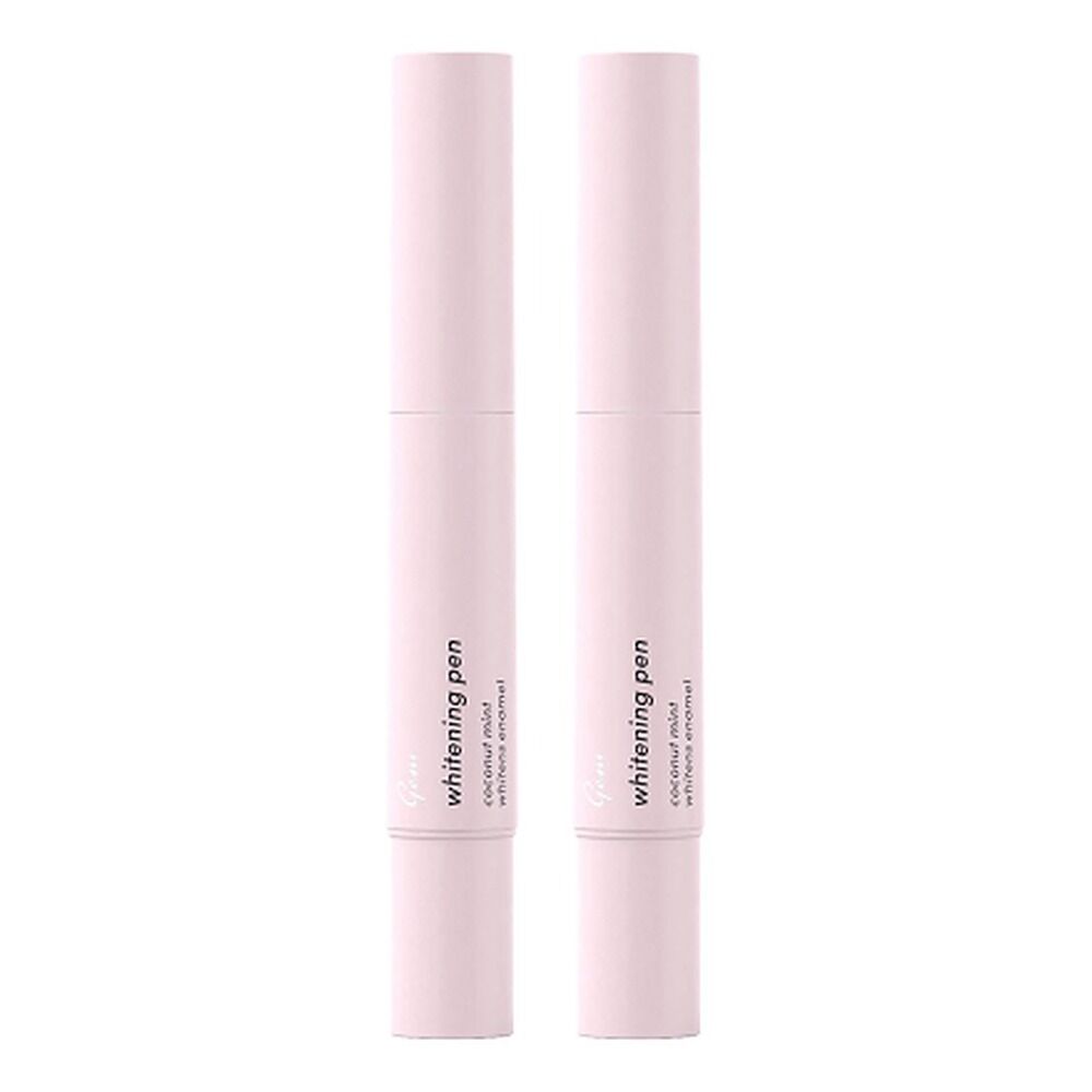 GEM Whitening Pen Coconut Mint 4mL x 4 Bundle of 2