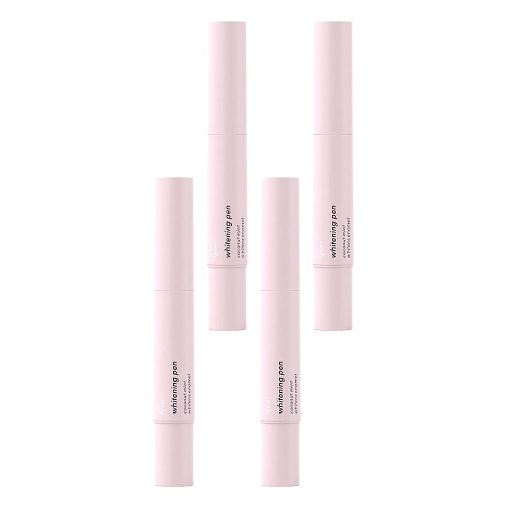 GEM Whitening Pen Coconut Mint 4mL x 4 Bundle of 4