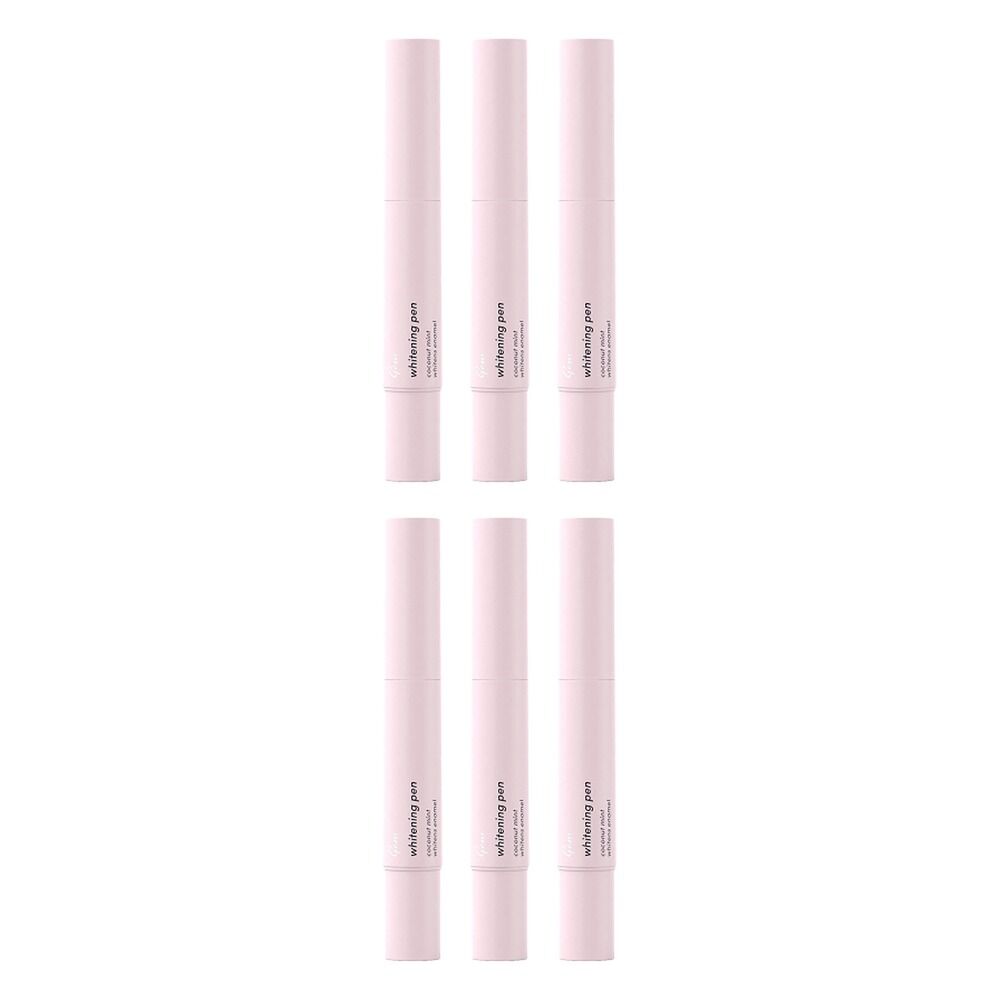 GEM Whitening Pen Coconut Mint 4mL x 4 Bundle of 6