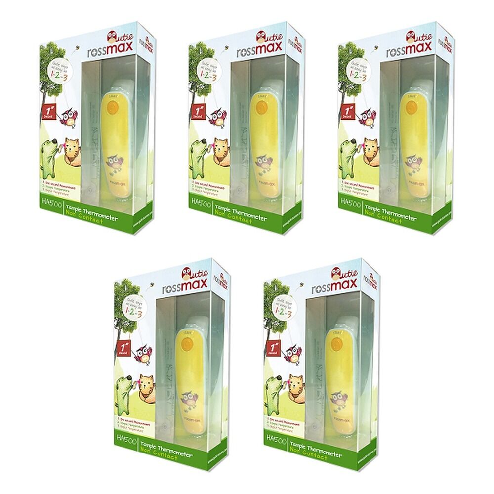 Rossmax Non-Contact Thermometer Kids Qutie Pack of 5