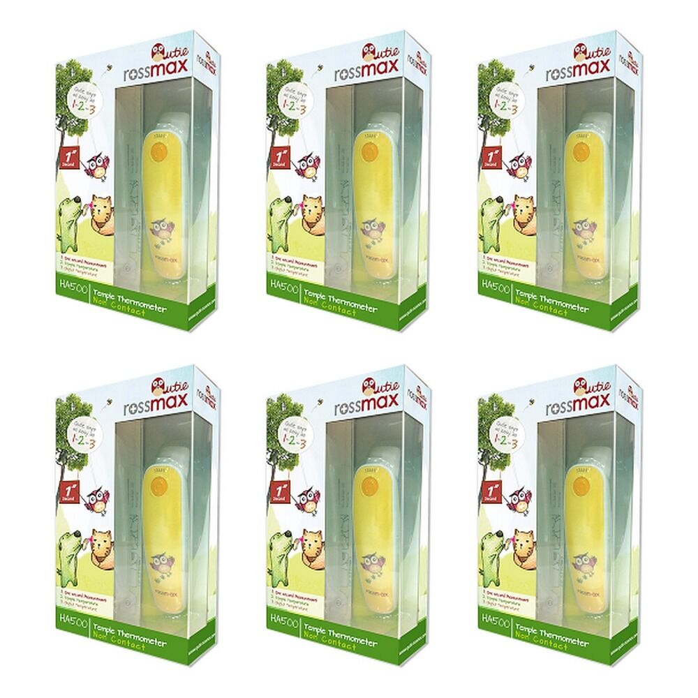 Rossmax Non-Contact Thermometer Kids Qutie Pack of 6