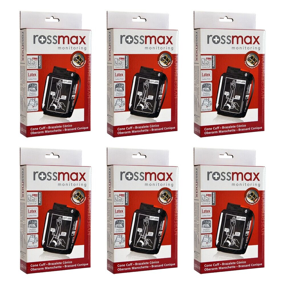 Rossmax Blood Pressure Cuff Large 34-46cm Pack of 6