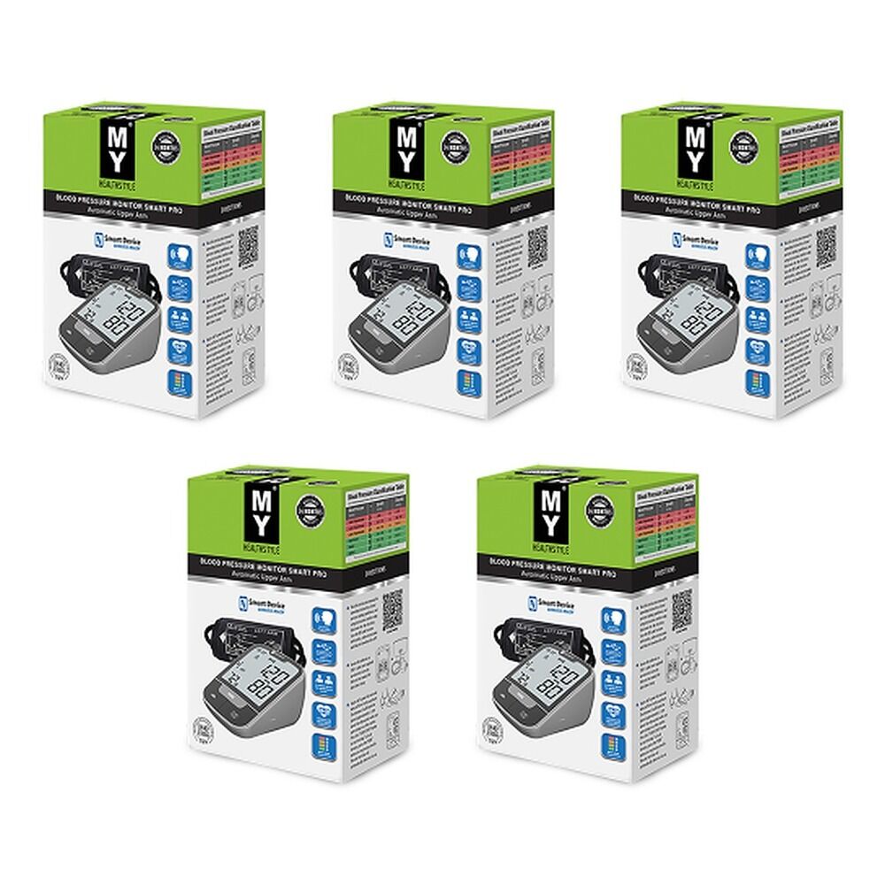 MY Healthstyle Blood Pressure Monitor Smart Pro Pack of 5