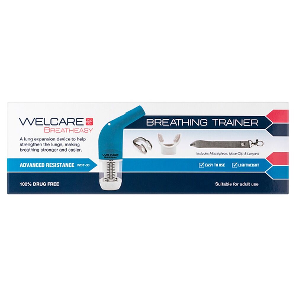 Welcare Breatheasy Breathing Trainer Advanced Resistance