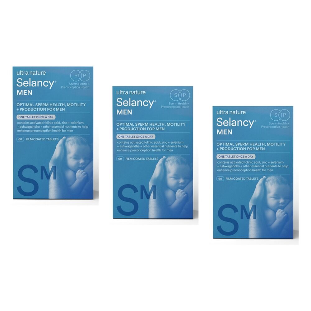 Ultra Nature Selancy Men 60 Tablets Pack of 3