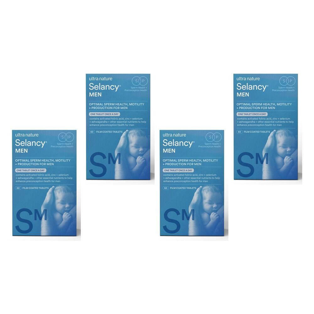 Ultra Nature Selancy Men 60 Tablets Pack of 4