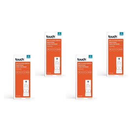 TouchBio RSV, Flu A/B & COVID-19 Combo Rapid Antigen Test 2 Pack Bundle of 4