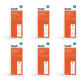 TouchBio RSV, Flu A/B & COVID-19 Combo Rapid Antigen Test 2 Pack Bundle of 6