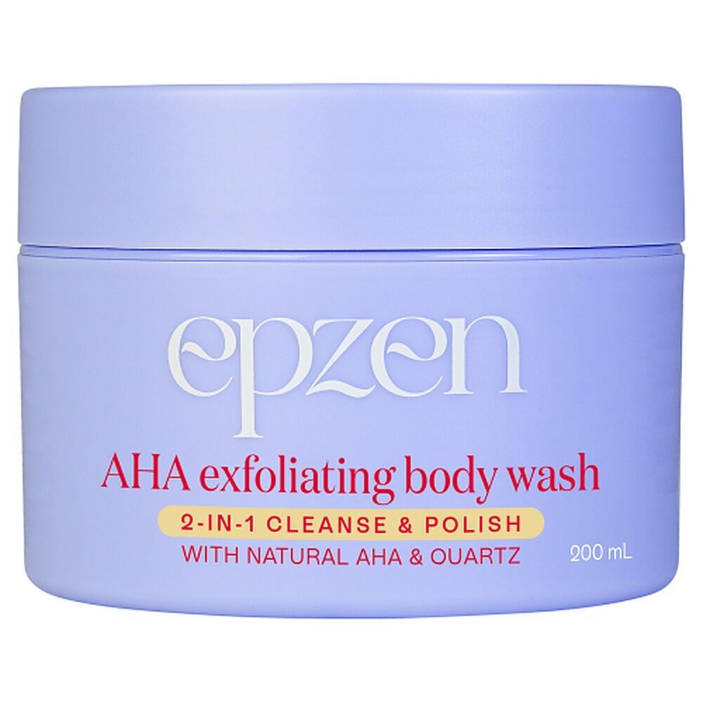 EpZen AHA Exfoliating Body Wash 200mL