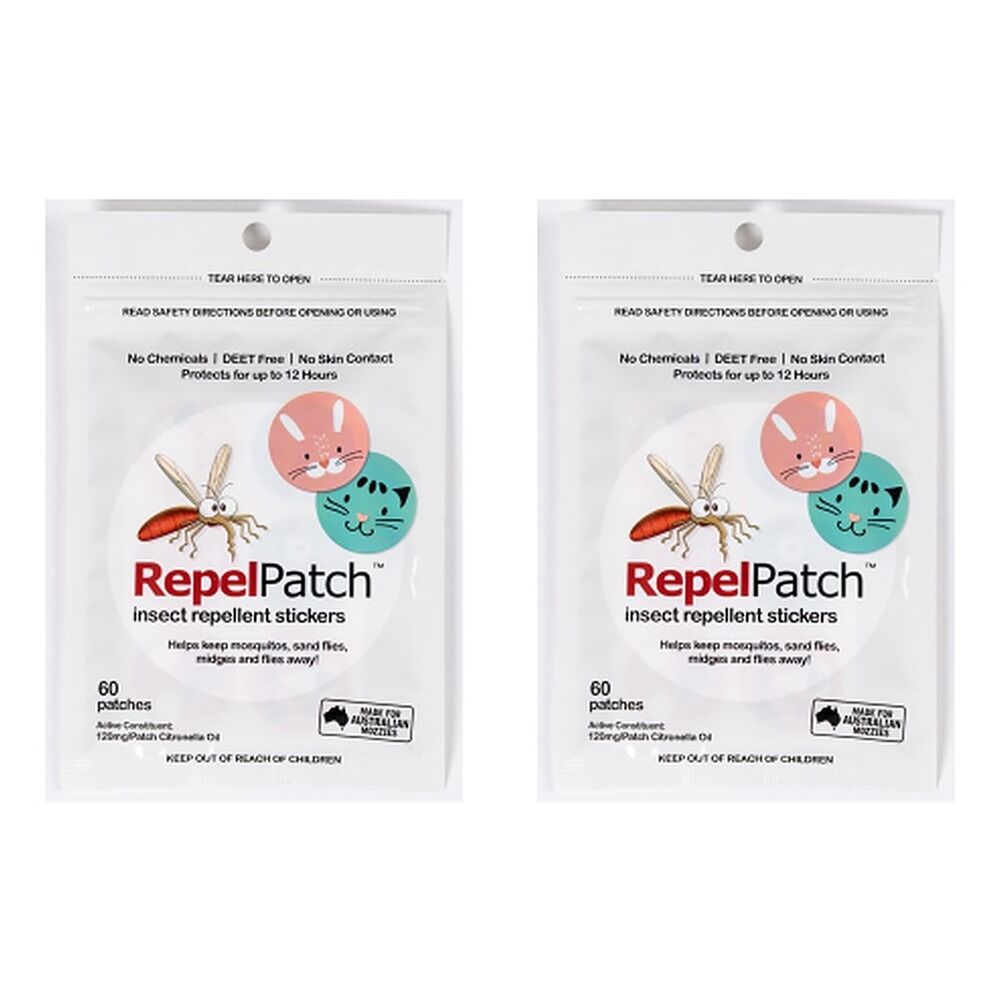 BitePatch Repel Patch 60 Pack x 15 Bundle of 2