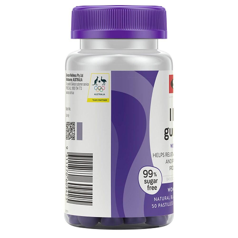 Swisse Ultiboost Iron Gummies with Vitamin C Blackcurrant 50 Pastilles