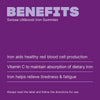 Swisse Ultiboost Iron Gummies with Vitamin C Blackcurrant 50 Pastilles