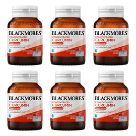 Blackmores Concentrated Curcumin One-A-Day 60 Tablets Pack of 6