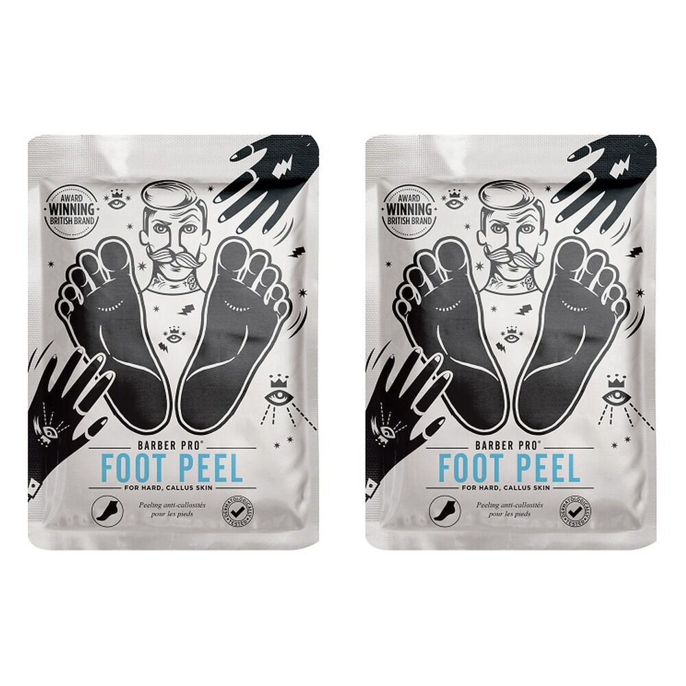 Barber Pro Foot Peel Pack of 2