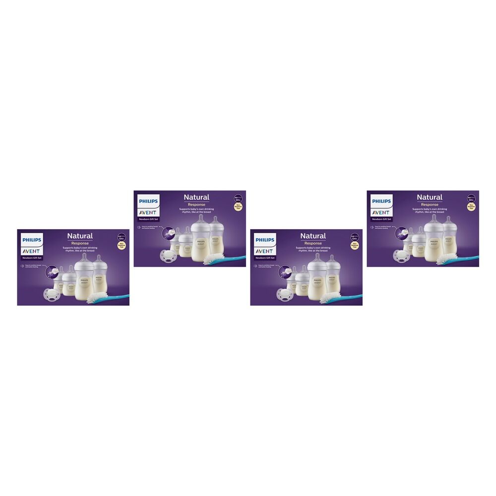 Philips Avent 4 Baby Bottle Starter Set Pack of 4