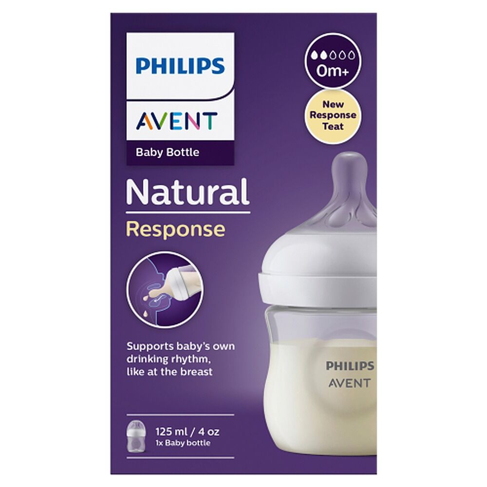 Philips Avent Natural Response 125mL Baby Bottle