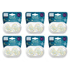 Philips Avent Ultra Air Nighttime Soother 18 Months+ 2 Pack Bundle of 6