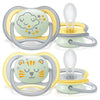 Philips Avent Ultra Air Nighttime Soother 18 Months+ 2 Pack