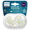 Philips Avent Ultra Air Nighttime Soother 18 Months+ 2 Pack