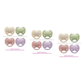 Philips Avent Ultra Soft Soother Plain 0-6 Months 2 Pack Bundle of 3