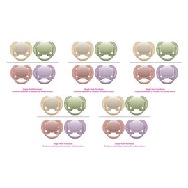 Philips Avent Ultra Soft Soother Plain 0-6 Months 2 Pack Bundle of 5