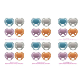 Philips Avent Ultra Soft Soother Plain 6-18 Months 2 Pack Bundle of 6
