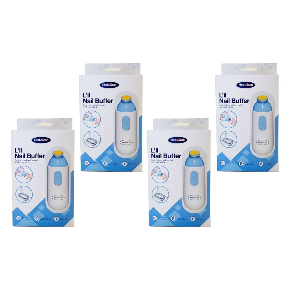 Medescan Little Nail Buffer Pack of 4