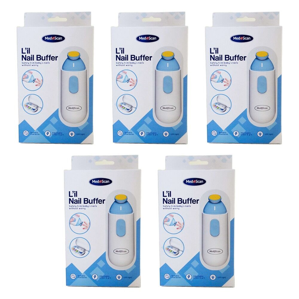 Medescan Little Nail Buffer Pack of 5